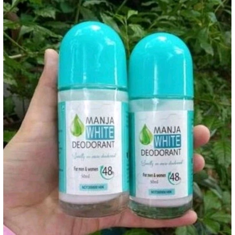 🔥BEST SELLER 🔥Manja white Deodorant 48 hours protection(Botol Kaca