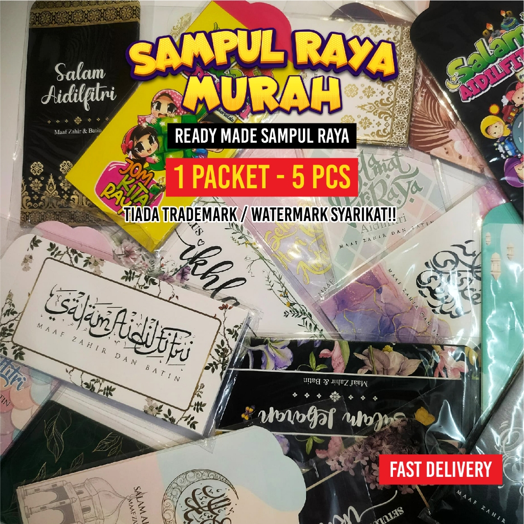 No Sampul Duit Raya Pack Keping Design