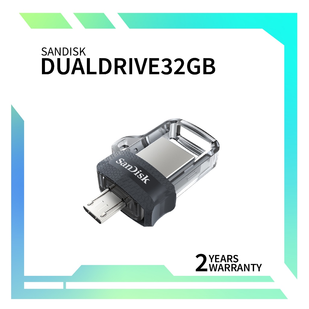 Pendrive SanDisk Ultra Dual M3.0 64GB 3.0 Preto - Escorrega O Preço