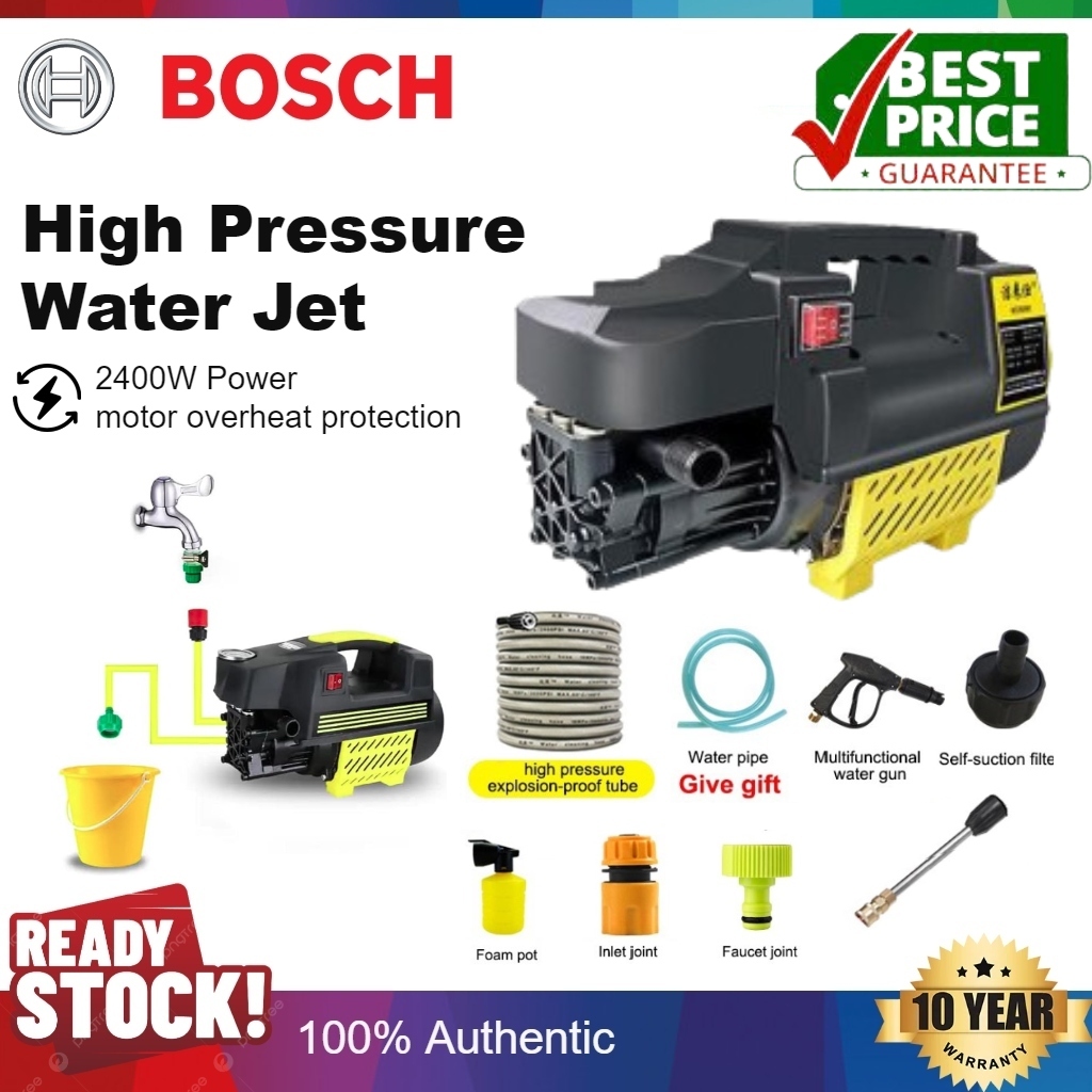 Bosch Water Jet G10 2023 Latest Model 220V 2400W Home Cleaner Spray Car