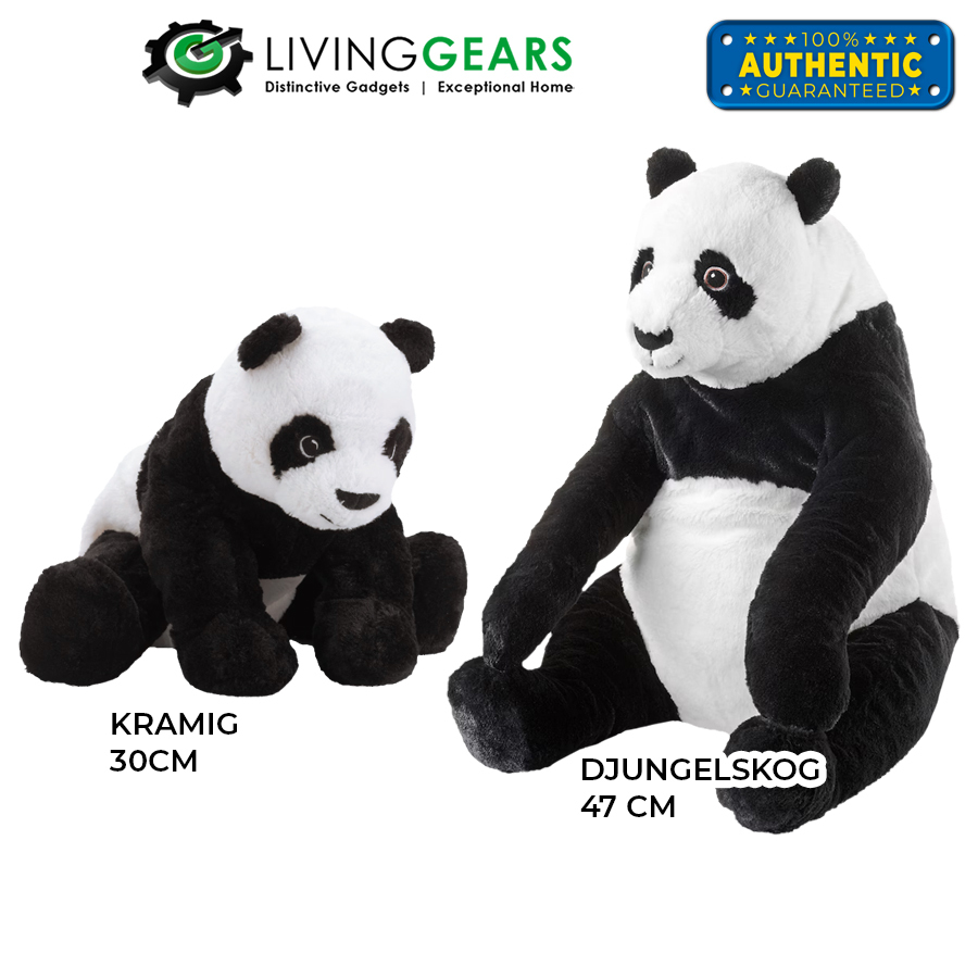 Brand New One IKEA KRAMIG Panda Soft Stuffed Animal Plush Toy