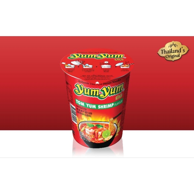 YUM YUM TOM YUM SHRIMP CUP NOODLE 70G | Shopee Malaysia