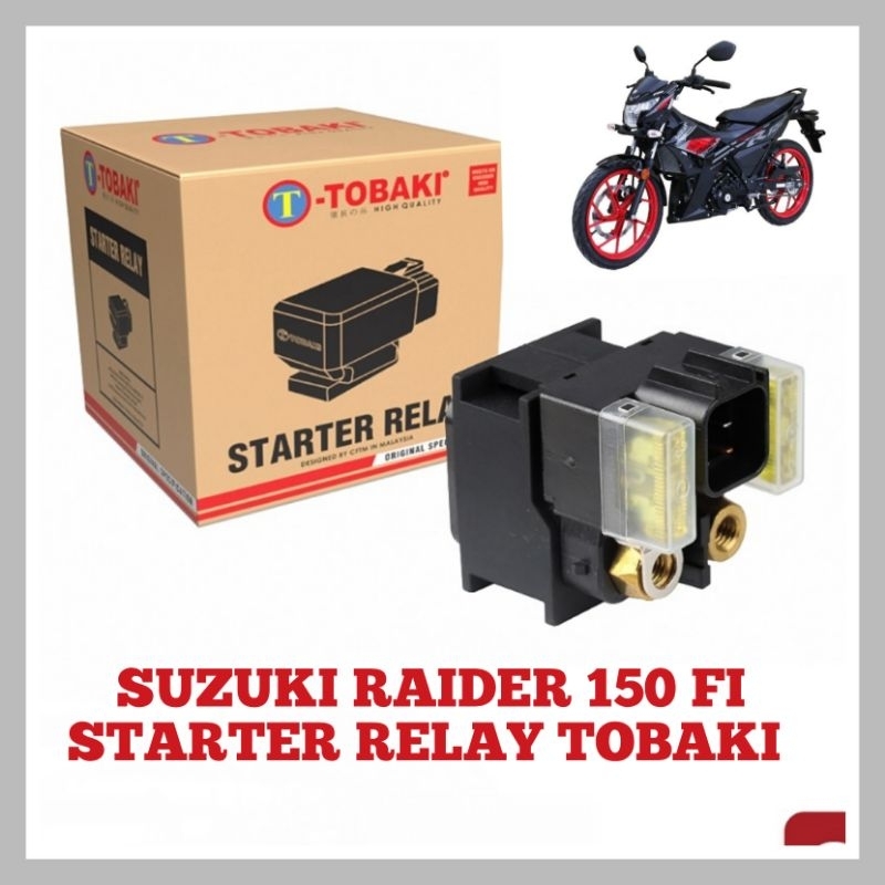 SUZUKI RAIDER 150FI TOBAKI STARTER RELAY Shopee Malaysia