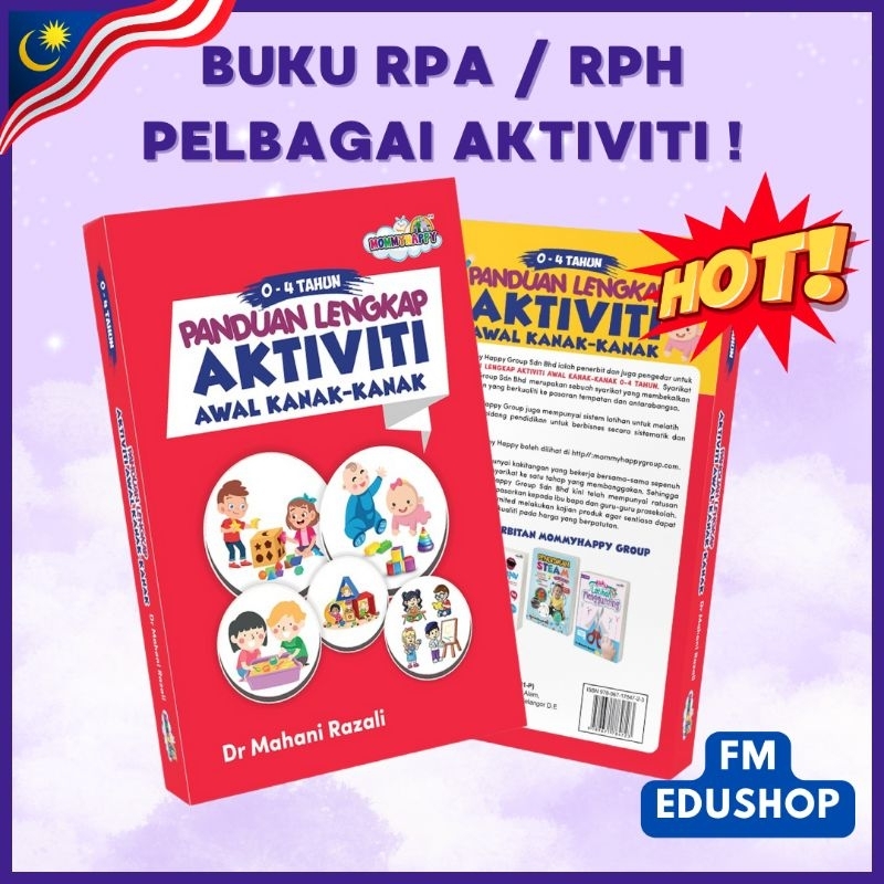 SALE 10.10 ♡ BUKU RPA 0 HINGGA 4 TAHUN | PANDUAN LENGKAP AKTIVITI AWAL ...