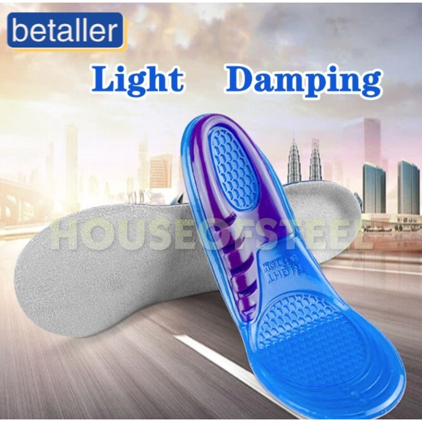 Silicone Gel Orthopoic Insole Arch Support Pads Shoe [SOLD 1 PAIR ...