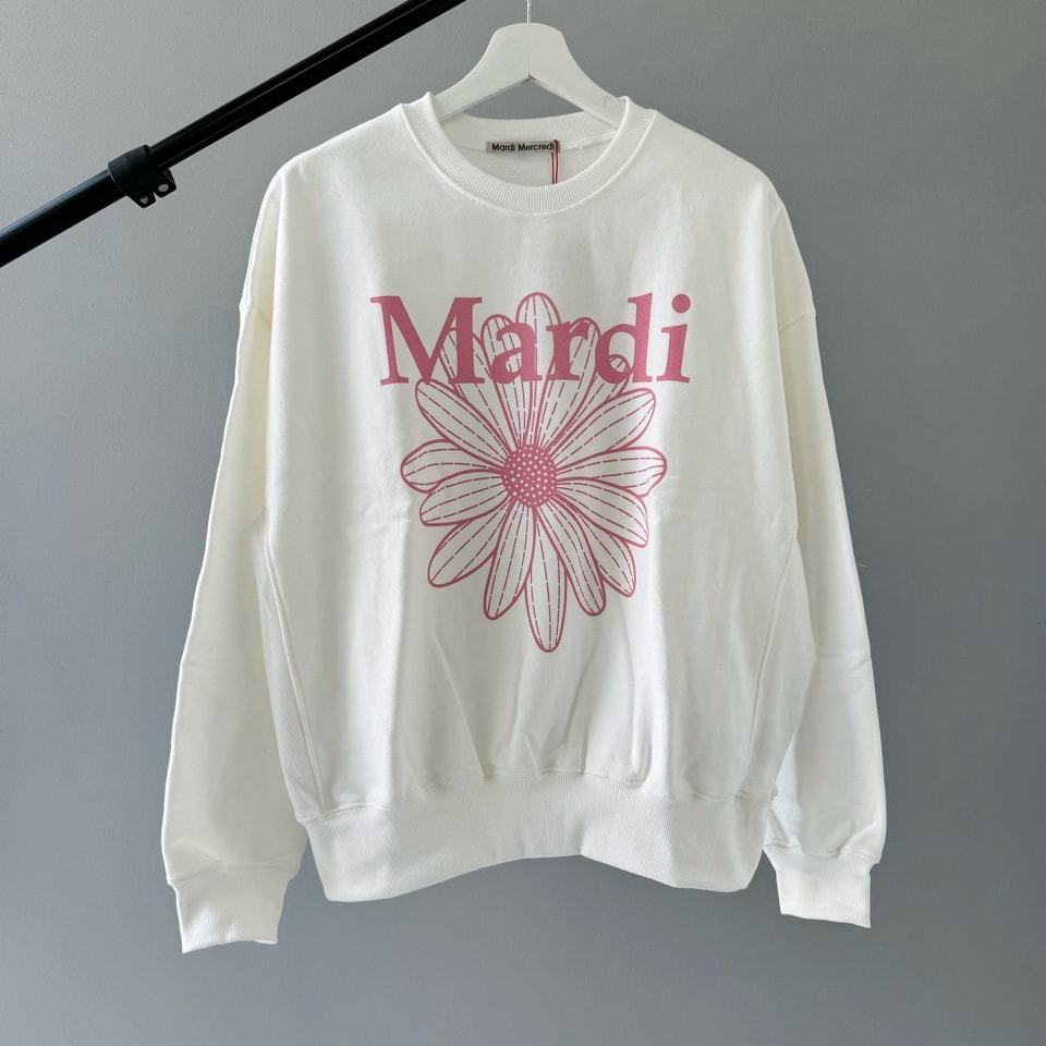 MARDI MERCREDI FLOWERMARDI SWEATSHIRT | Shopee Malaysia