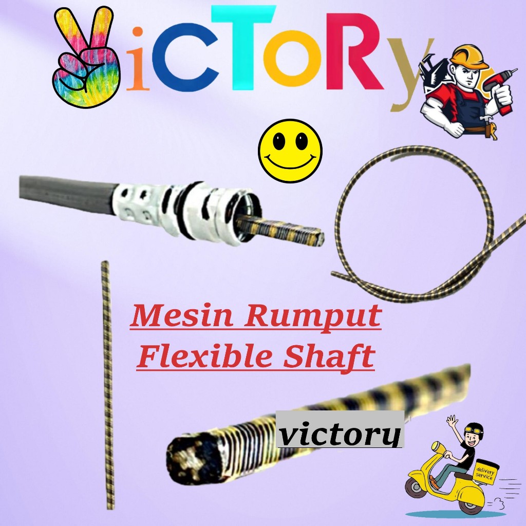 Mesin Rumput Flexible Shaft/Brush Cutter Flexible Shaft (Cable Shaft