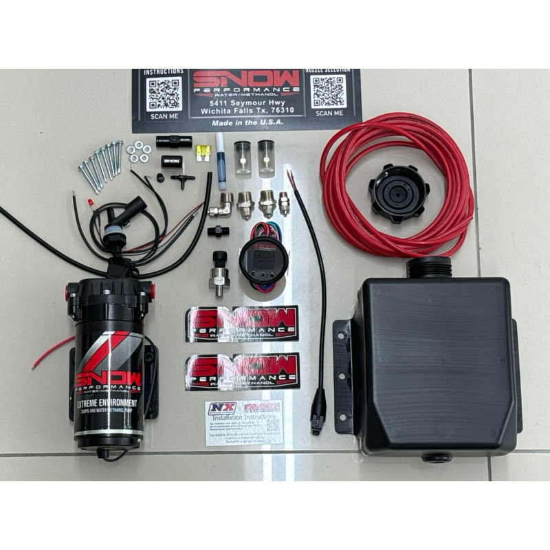 Water Meth - SNOW Performance Stage 2.5 Boost Cooler Forced Induction ...