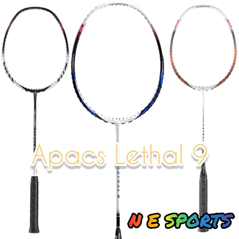 Apacs Lethal 9 & 10 Badminton Racket | Shopee Malaysia