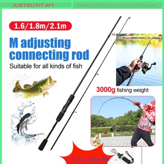 New style 1.6/1.8/2.1M Fishing Rod Solid Carbon Rod Spinning Rod Casting  Rod Ultralight Joran Pancing +Fish controller