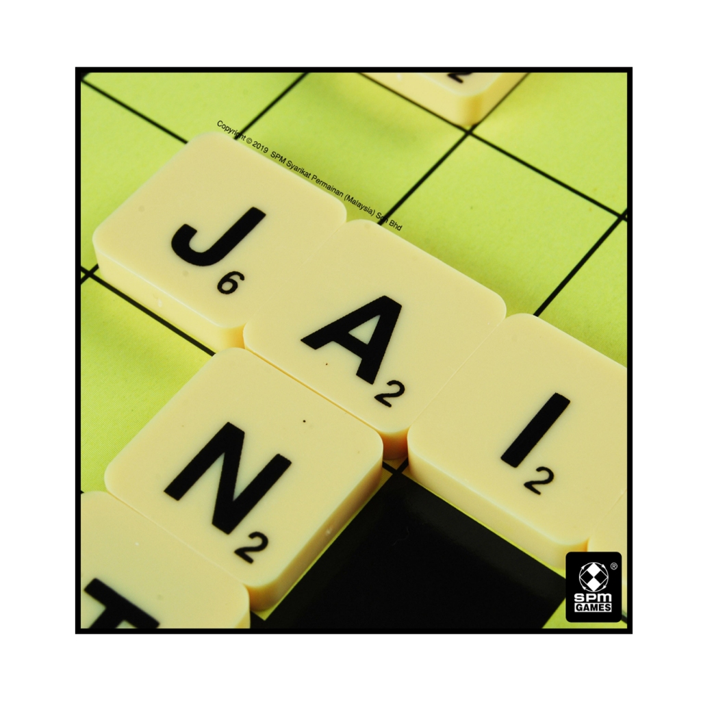 Sahibba SPM02 Economy (BM/EN) Crossword Board game | Crossword Board ...