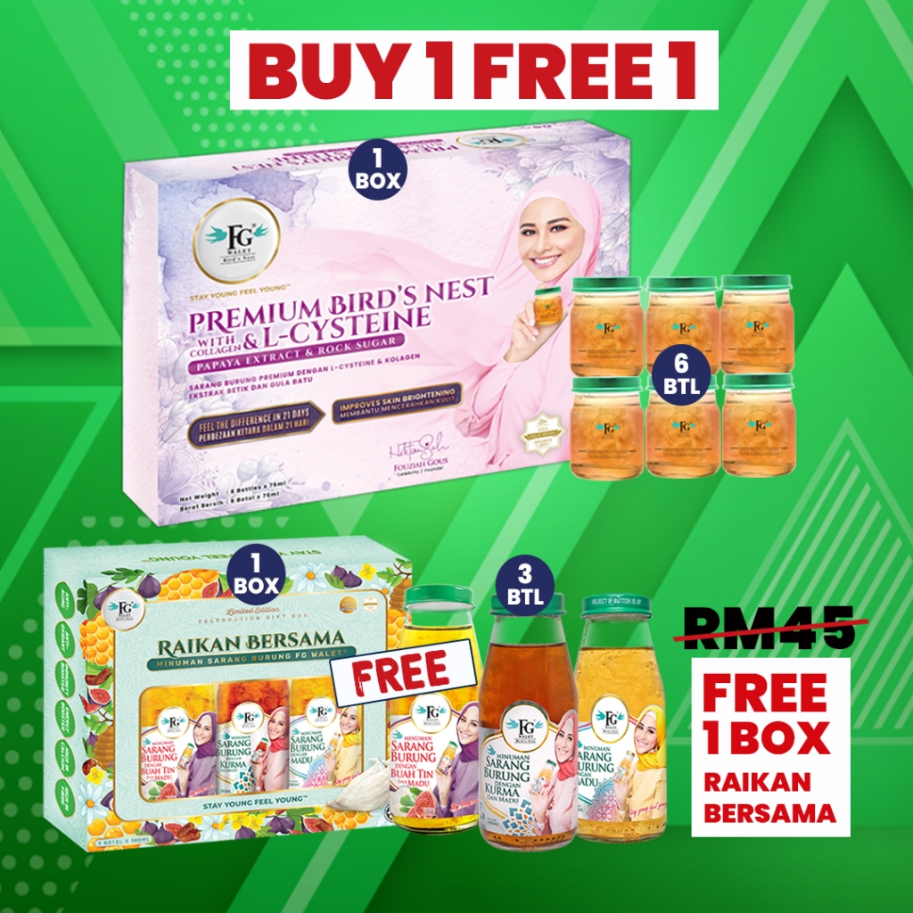 FG Walet Birds Nest with L Cyistein ( Special for Women ) Shopee Malaysia