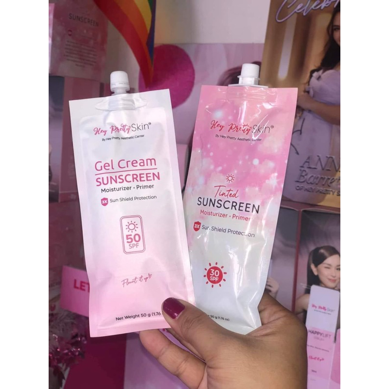 🔥HEY PRETTY TINTED SUNSCREEN 50g🔥 | Shopee Malaysia