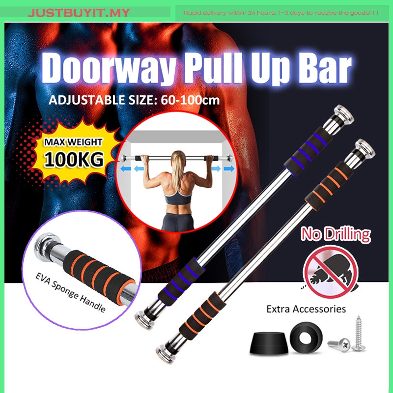 100KG Fitness DoorWay Horizontal Bars pull up bar Push Up Workout Gym