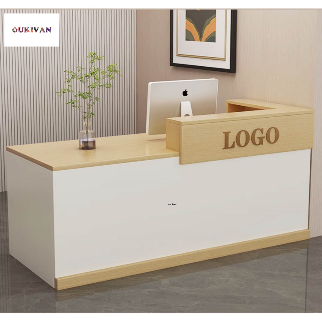 Cashier Counter Kaunter Reception Front Desk Drawer with Key Lock ...