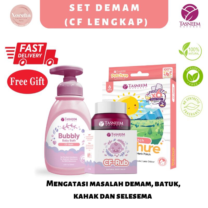 SET DEMAM CF LENGKAP| CFRUB| CFBATH| CFPATCH| BATUK| KAHAK| SELSEMA ...