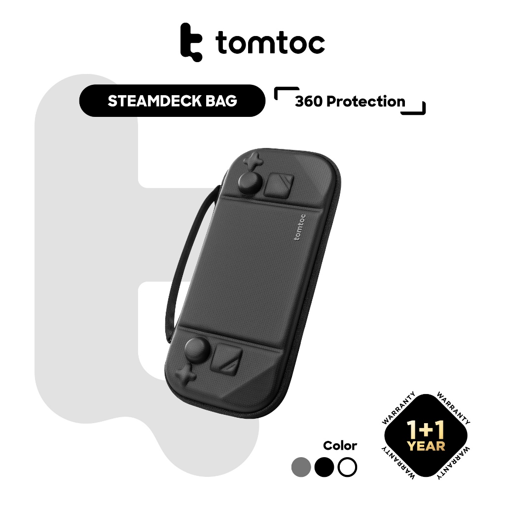 tomtoc Steam Deck Carrying Case / Protective Case / Hard Portable ...