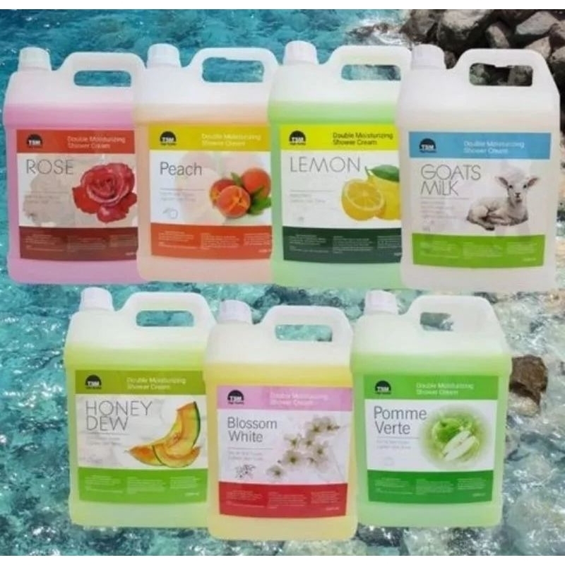 Sabun Mandian / Body Shampoo 5000ml / Shower gel/ Cerah Kulit 