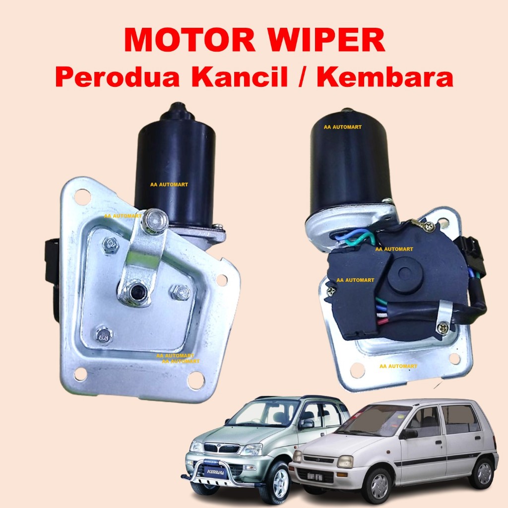 Wiper Motor Perodua Kancil / Kembara Windshield Wiper Link Motor Long