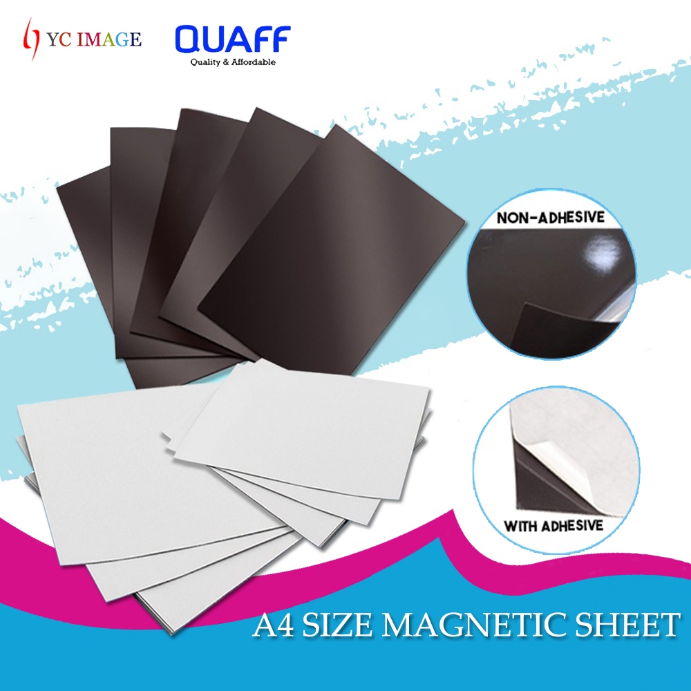 Quaff 1 magnetic sheet A4 size cuttable DIY refrigerator magnet 1pc ...