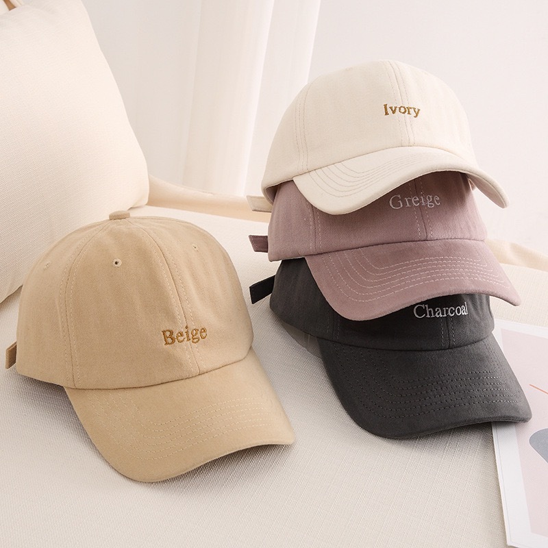 [Ready Stock] Ins Style Colourful Alphabetical Baseball Cap Unisex Cap ...