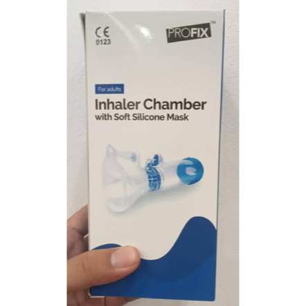 Profix Inhaler Chamber with Soft Silicone Mask (Adult) | Shopee Malaysia