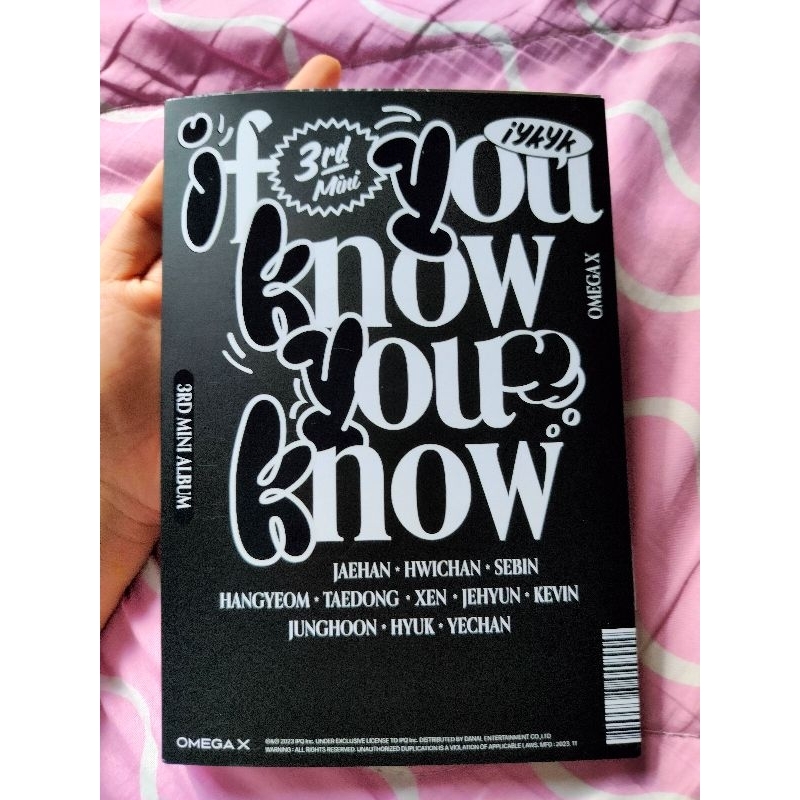 OMEGA X KPOP - IYKYK ALBUM | Shopee Malaysia