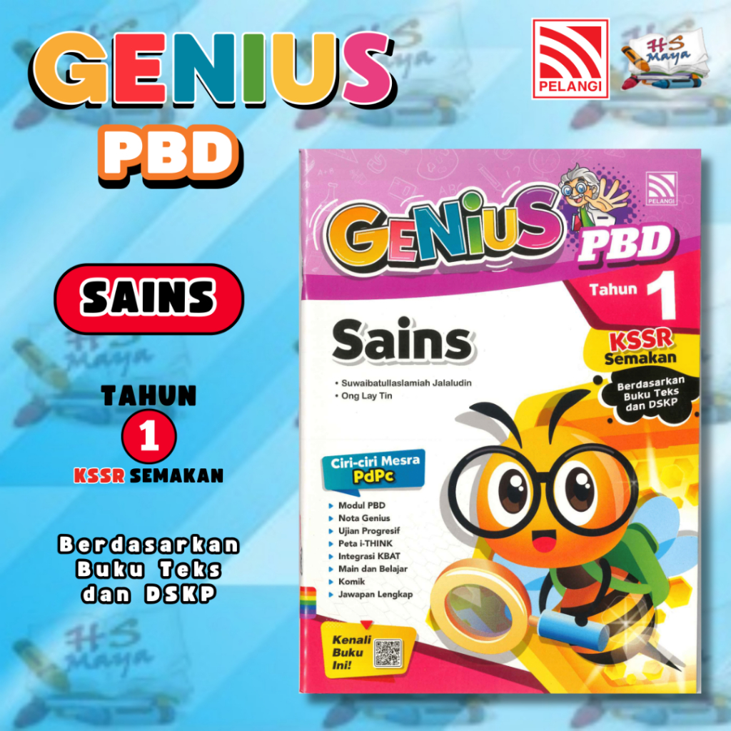 Buku Latihan GENIUS PBD SAINS TAHUN 1 KSSR SEMAKAN 2023 [PENERBITAN ...