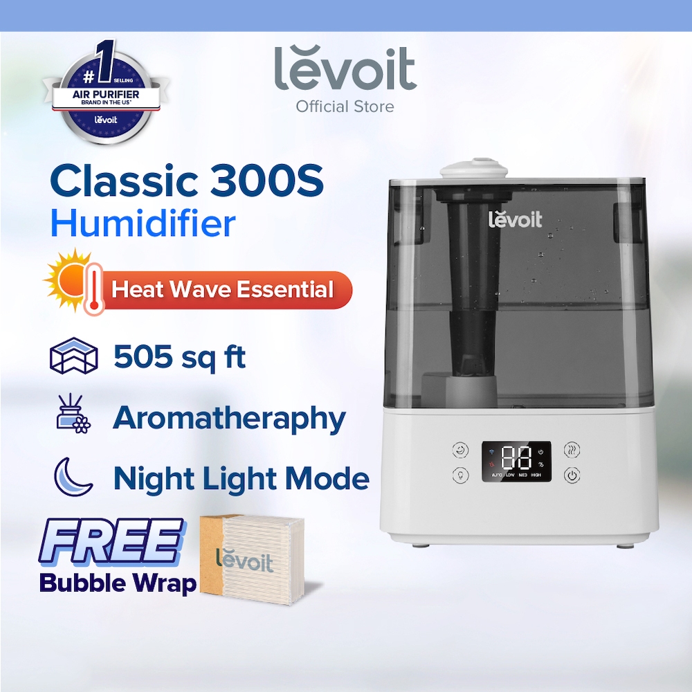 Levoit VeSync Classic 300S Ultrasonic Smart Humidifier and Built in