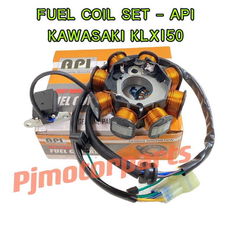 KAWASAKI KLX150 / KLX 150 ( ORIGINAL API ) FUEL COIL ASSY / MAGNET COIL ...
