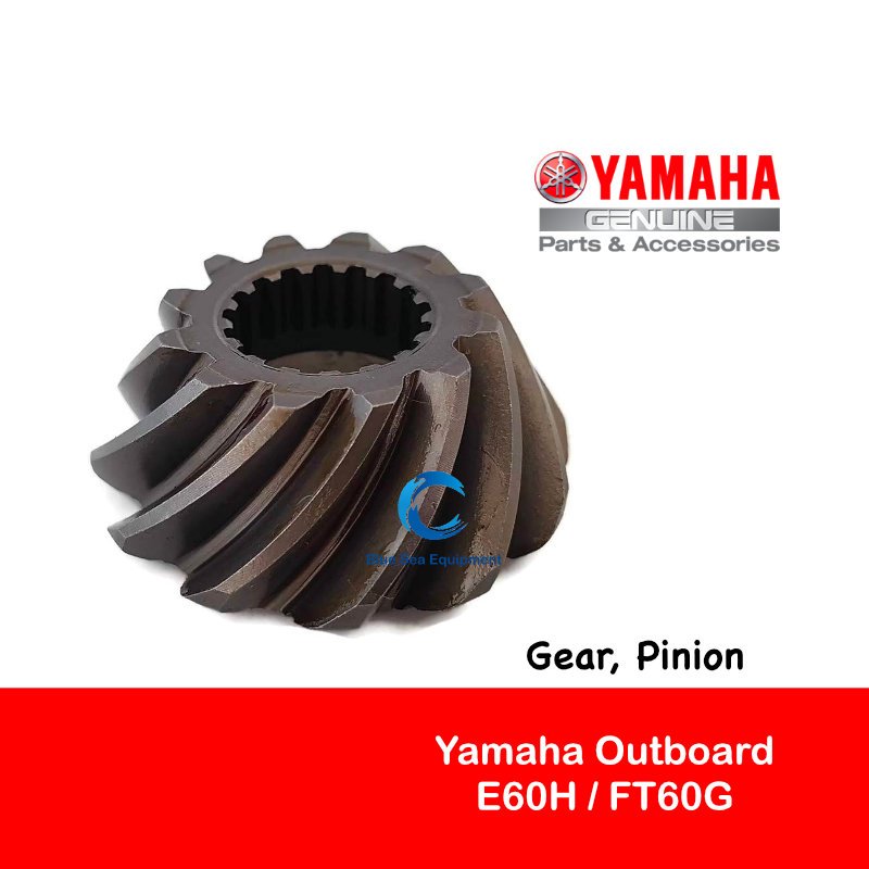Original Pinion Gear E60H FT60G Yamaha Outboard Spare Parts 6K545551