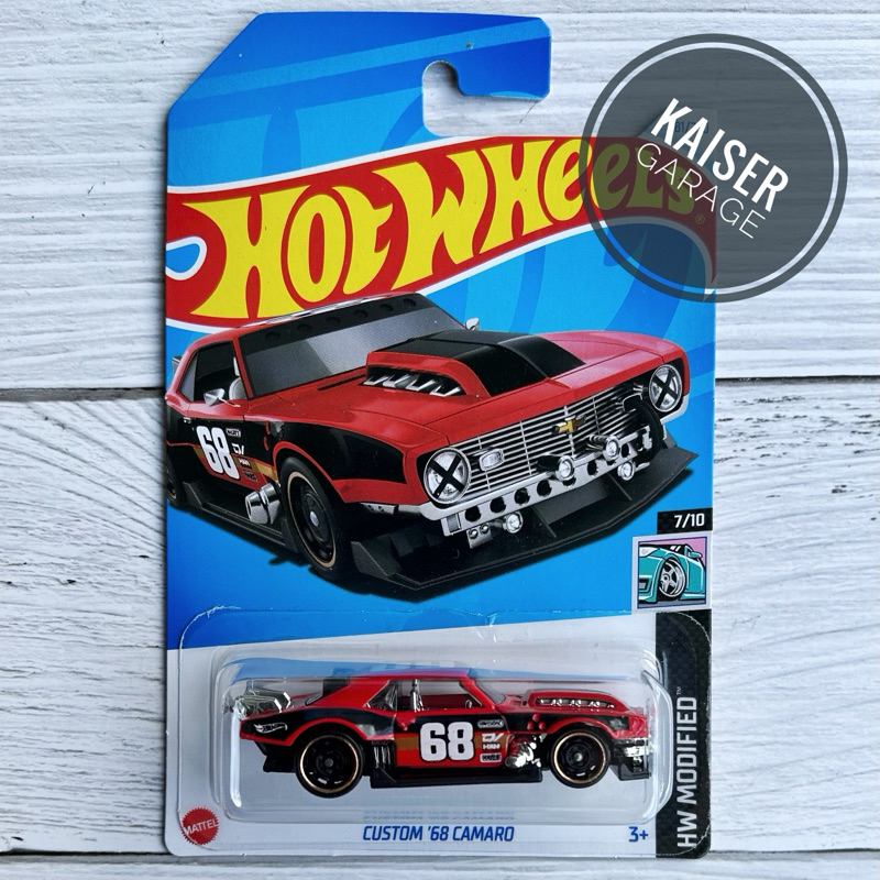 Hot Wheels : Custom ‘68 Camaro (Red) | Shopee Malaysia