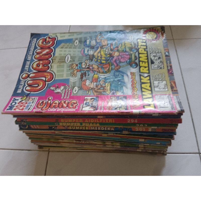 Koleksi Majalah Ujang Tahun 2006 Complete Set Shopee Malaysia