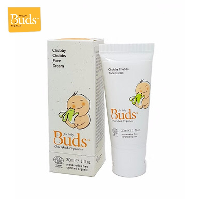 Buds Cherished Organics Chubby Chubbs Face Cream 30ml