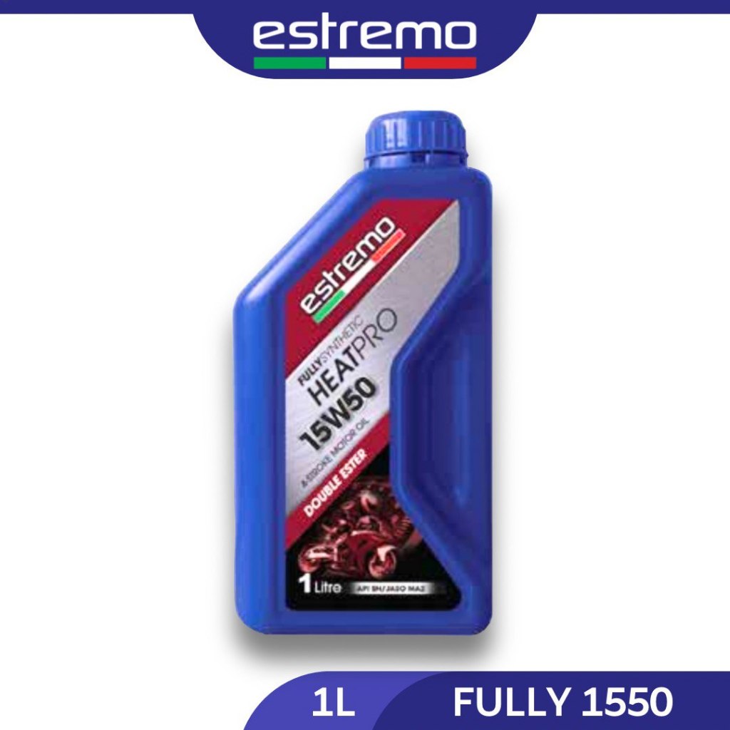 Estremo HeatPro Fully Synthetic 4Stroke Motor Oil 15W50 (1L) Shopee