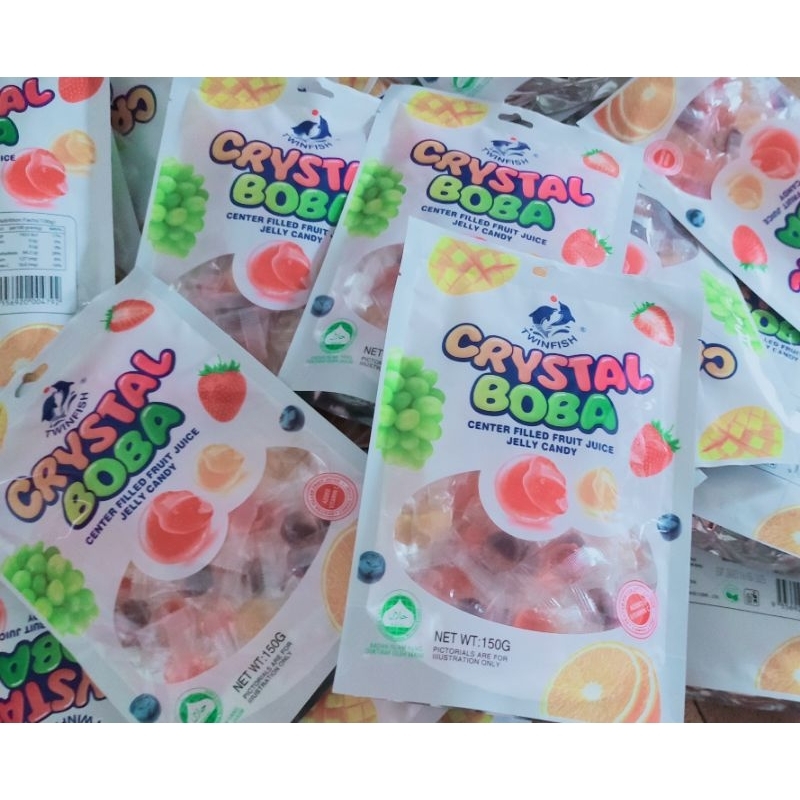 💥Fruits Juice Candy Boba Crystal Center Filled Jelly Boba💥 Shopee Malaysia