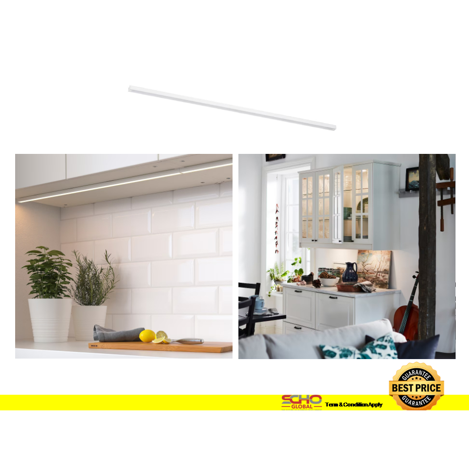 IKEAMITTLED LED kitchen worktop lighting strip, dimmable white