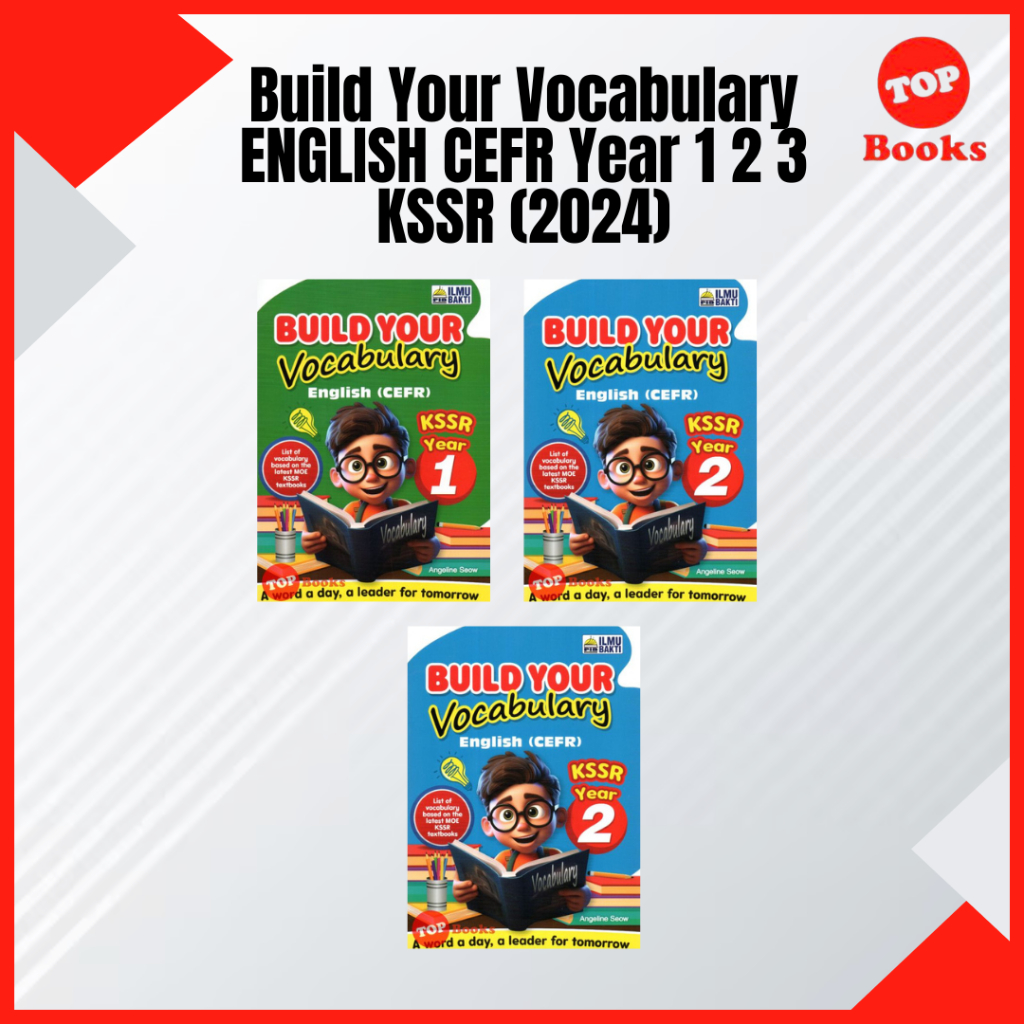 [topbooks Ilmu Bakti] Buku Rujukan Build Your Vocabulary English Cefr