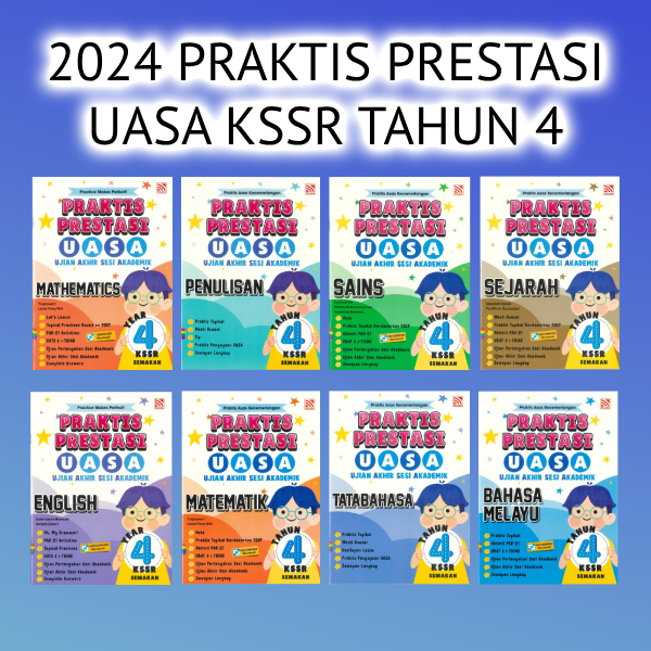 2024 BUKU KERJA / LATIHAN PRAKTIS PRESTASI UASA KSSR TAHUN 4 | Shopee ...