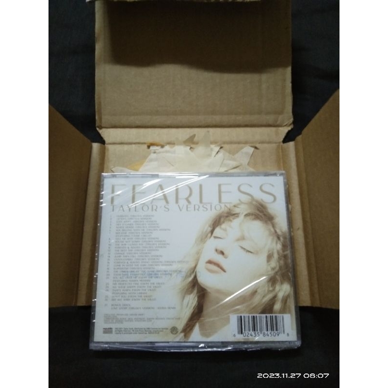 Taylor Swift Limited edition FEARLESS TAYLOR'S VERSION CD with ...