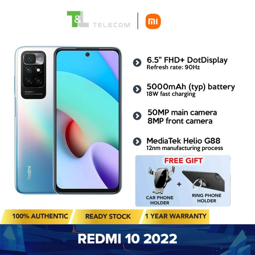 XIAOMI Redmi 10 2022 128GB (Dual-SIM)