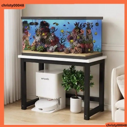 High aesthetic and minimalist living room fish tank rack household rack ...