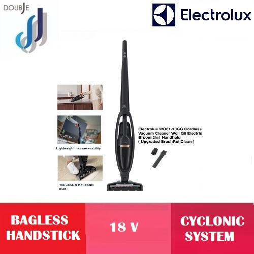 Electrolux WQ611OGG Cordless Vacuum Cleaner Well Q6 Electric Broom 2