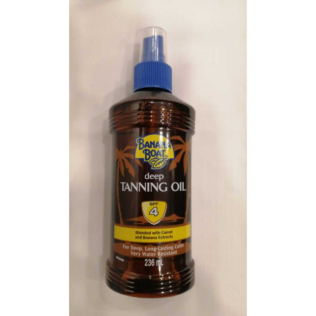 BANANA BOAT Deep Tanning Oil SPF 4 (236ml) Shopee Malaysia