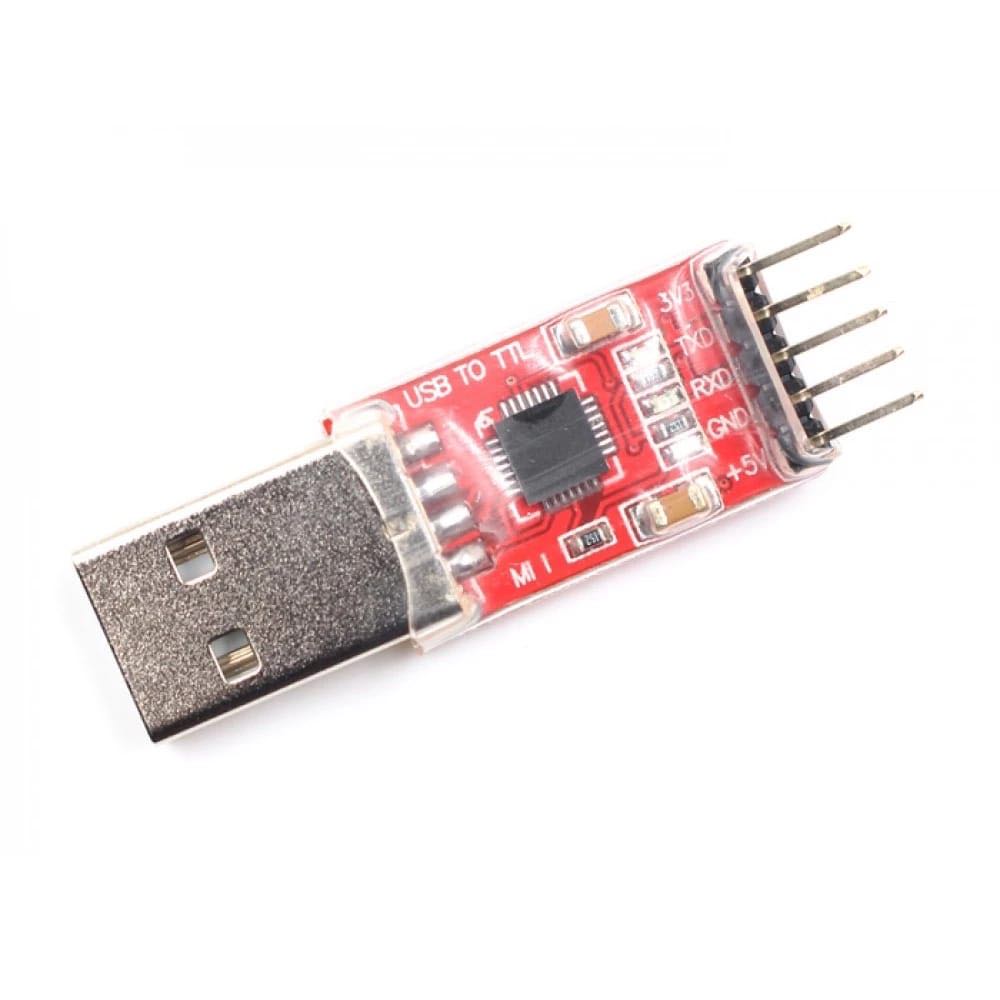 CP2102 Module USB 2.0 To TTL 5Pin Module Serial Converter For UART Stc 3 3v And 5v With Dupont Wire Red P 2942129