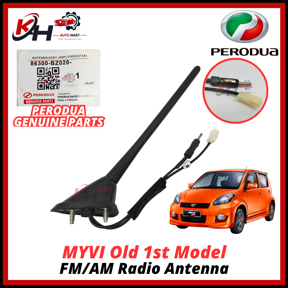 Original FULL SET Base Aerial Antenna PERODUA MYVI OLD 1ST Car Radio