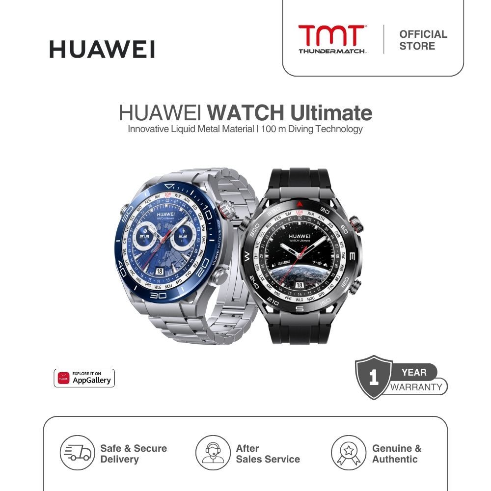 HUAWEI WATCH Ultimate Smartwatch Innovative Liquid Metal Material