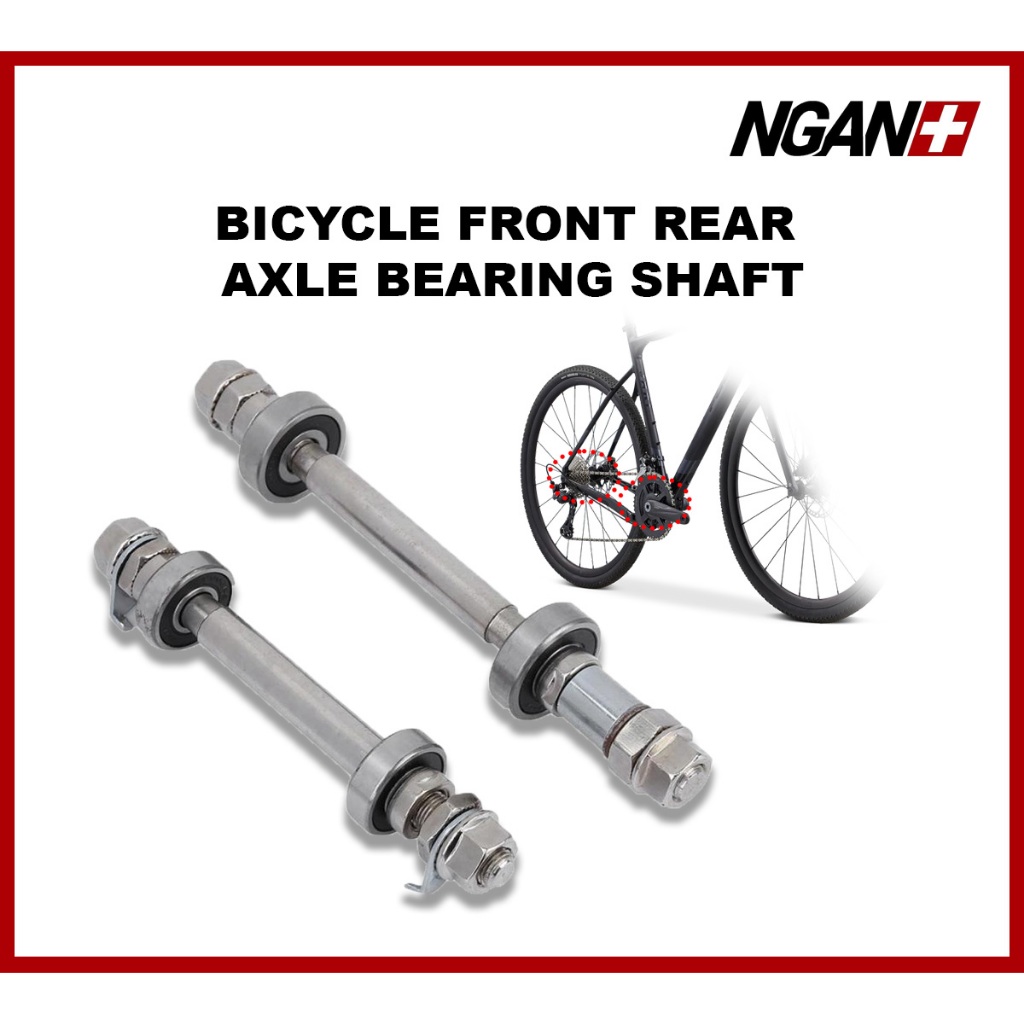 Bike cheap hub axle