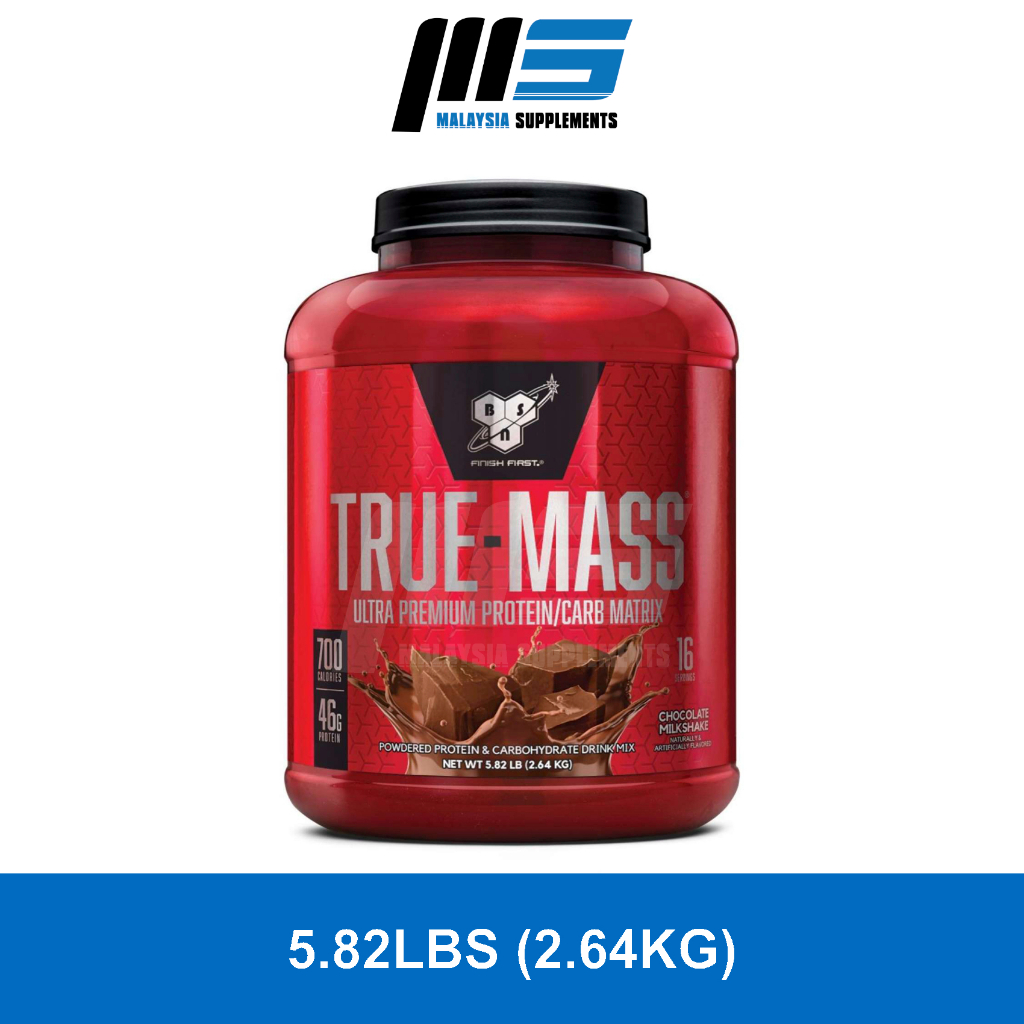 Bsn True Mass 5 82lbs Weight And Mass Gain Muscle Building Bulking And Sizing Susu Gym