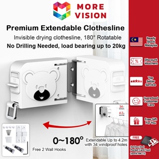 Retractable clothesline indoor  with special price and free